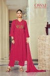 Gulmohar By Ossm Mal Chanderi Kurti With Bottom Dupatta Suppliers In India